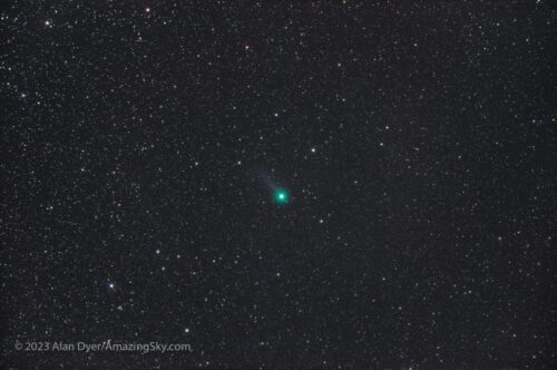 12P/Pons-Brooks, la “Cometa del Diavolo” esplode per la quarta eruzione e diventa verde