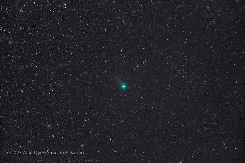 12P/Pons-Brooks, la “Cometa del Diavolo” esplode per la quarta eruzione e diventa verde