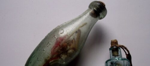 Antiche ”bottiglie delle streghe” si stanno riversando sulle spiagge degli Stati Uniti