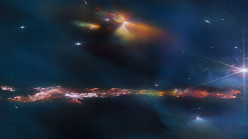 James Webb rivela la protostella Herbig-HaroJames 797 con dettagli senza precedenti