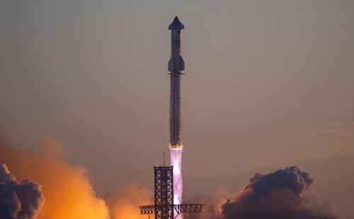 Il secondo volo di prova del razzo Starship di SpaceX