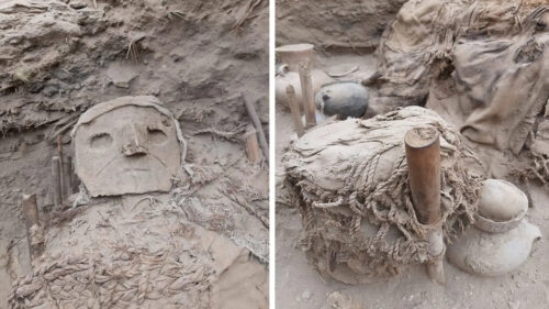 Perù: scoperte decine di antiche mummie con maschere di legno