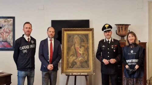 Ritrovato a Napoli un quadro di Botticelli che si riteneva perduto
