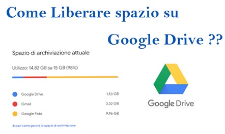 Come Liberare Spazio su Google Drive su PC eCellulare?