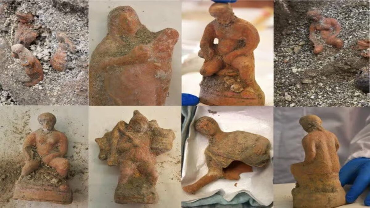 Pompei: statuette di un antico ‘presepe’ scoperte in una domus