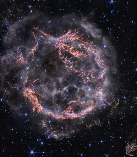 Il telescopio spaziale James Webb rivela dettagli sorprendenti sulla supernova