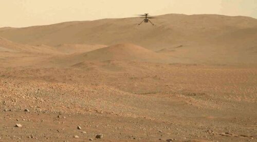 Ingenuity, il primo elicottero su Marte, completa il suo ultimo volo