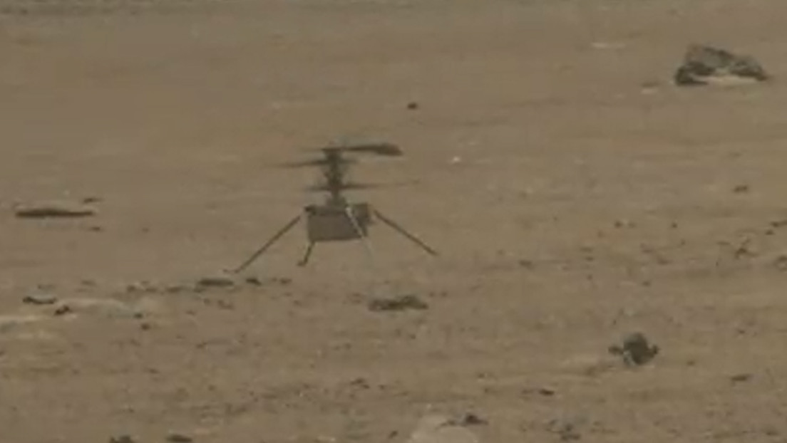 L’elicottero Ingenuity interrompe inaspettatamente un sorvolo di Marte