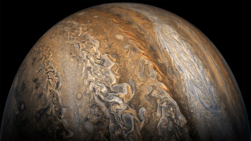 La foto più vicina mai scattata di Giove sta circolando sui social