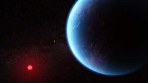 GJ 9827d: il pianeta metà acqua e metà roccia scoperto da Hubble