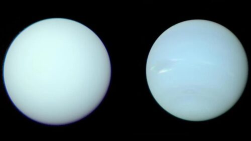 Nuove immagini rivelano come appaiono realmente Urano e Nettuno
