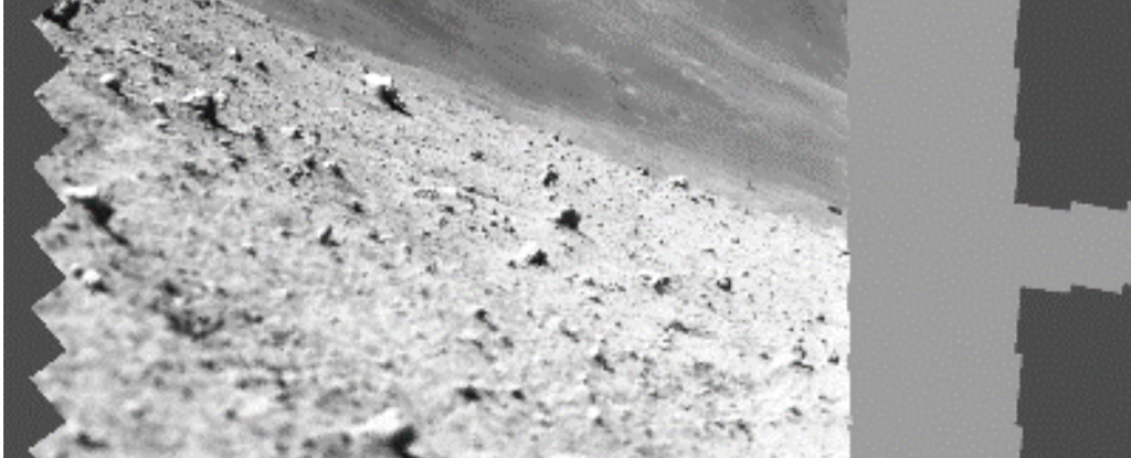 Il lander giapponese SLIM invia un’immagine della superficie lunare