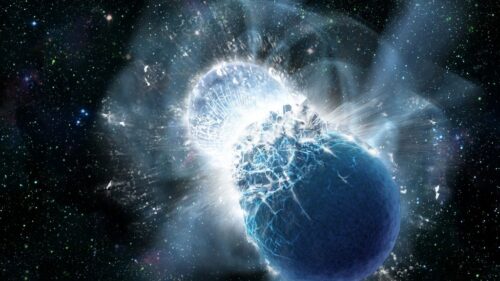 Il James Webb osserva la nascita dell’oro durante lo scontro di due stelle di neutroni
