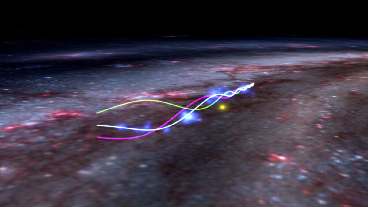 Scoperta una misteriosa struttura ondulatoria nella nostra galassia