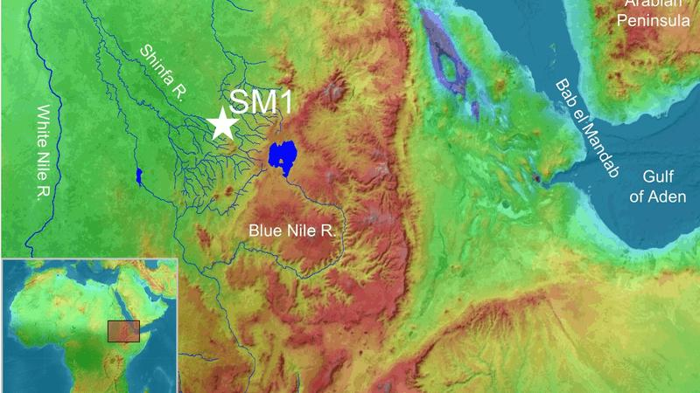 Il sito di Shinfa-Metema 1 su un affluente stagionale del Nilo Azzurro suggerisce che gli esseri umani si ritiravano presso pozze d'acqua durante le stagioni secche