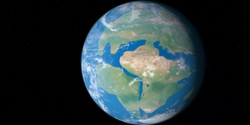 Il supercontinente di Pangea