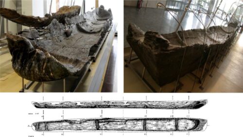 Archeologi scoprono a Roma antiche canoe risalenti a 7.000 anni fa