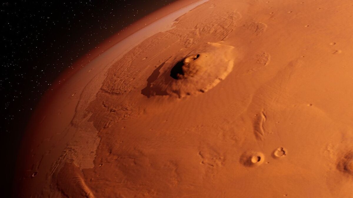 Scienziati trovano un vulcano gigantesco su Marte