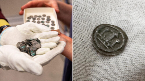 Un antico tesoro è stato scoperto in una chiesa in Svezia
