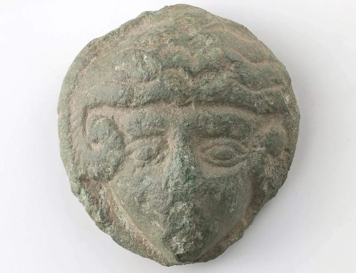 Trovato raro manufatto in bronzo raffigurante  Alessandro Magno