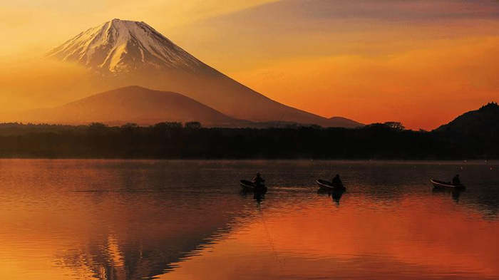 Monte Fuji in Giappone