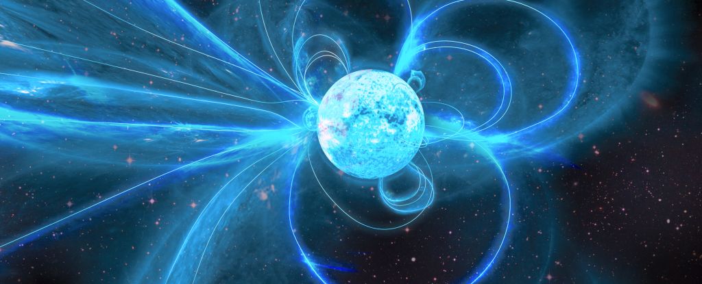 Una magnetar si ‘risveglia’ dopo 10 anni e si comporta in maniera strana