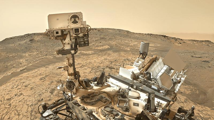 Rover Perseverance su Marte.