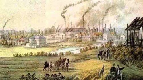 La rivoluzione industriale in Gran Bretagna è iniziata ben 100 anni prima. Lo studio