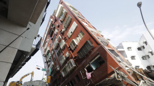 Una serie di terremoti scuote Taiwan