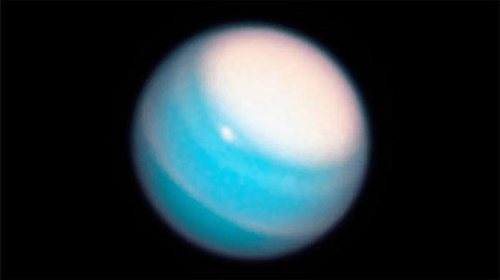 Una vista spettacolare di Urano.