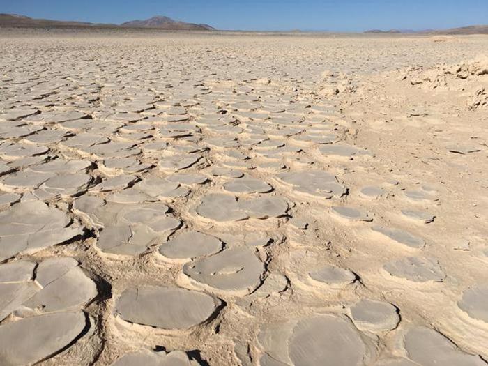 Yungay Playa nel deserto di Atacama