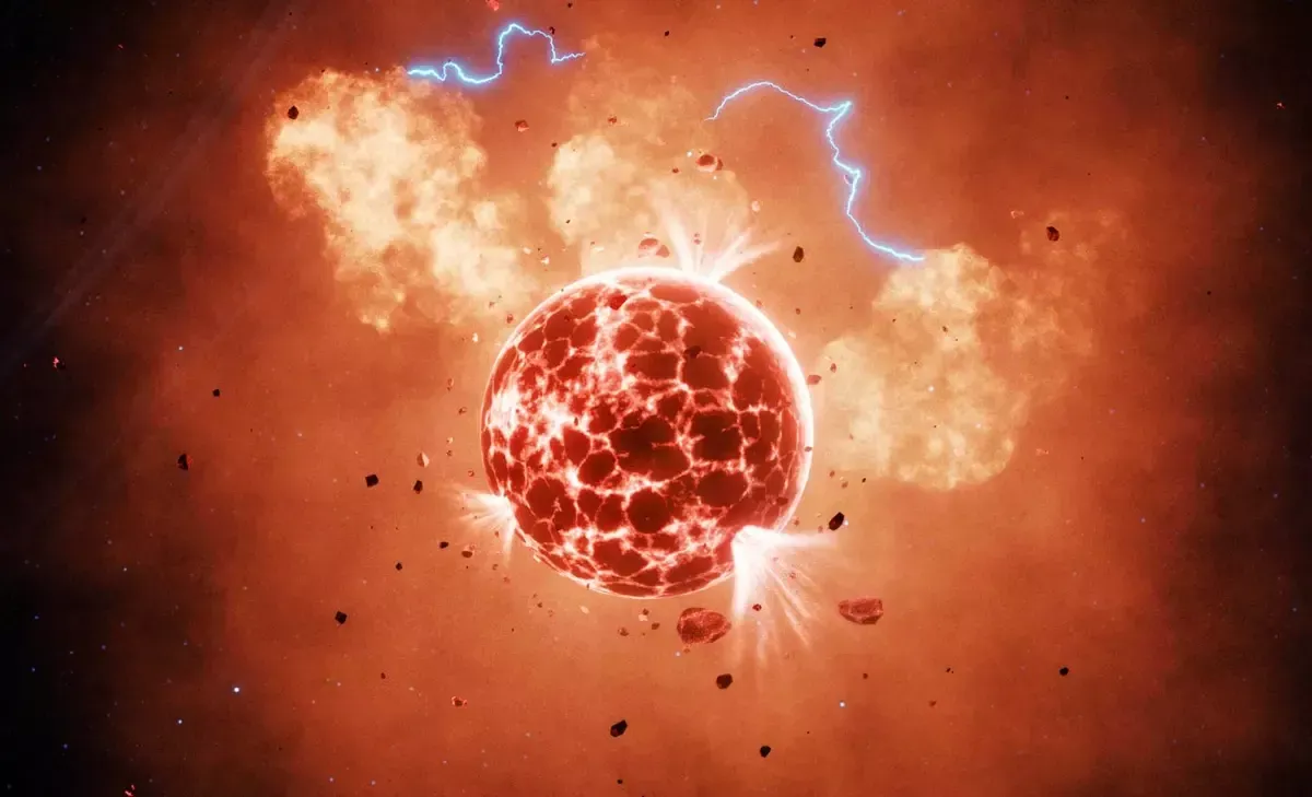 Spazio: scoperta una luna vulcanica al di fuori del Sistema Solare
