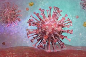 Illustrazione del Virus dell'HIV