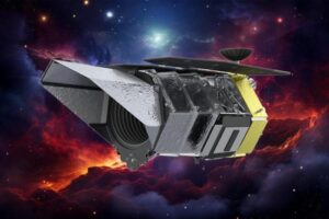 Arte del Telescopio Spaziale Romano della NASA