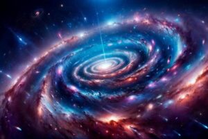 Energia Oscura Espansione Cosmica Astrofisica Concetto Artistico