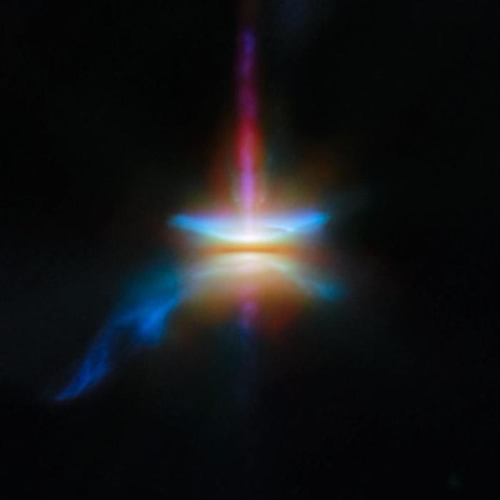 HH 30 (Immagine Webb MIRI e NIRCam)