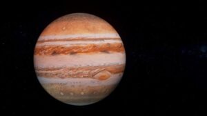 Le esplosioni solari hanno schiacciato lo scudo magnetico di Giove, lasciando metà del pianeta rovente.