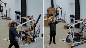 Video virale: ‘Fighter’ robot umanoide colpisce in aria, scatenando un dibattito sulla sicurezza