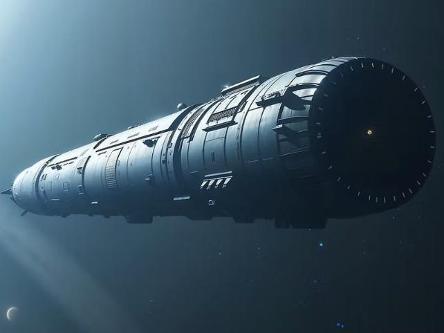 illustrazione della nave generazionale Chrysalis