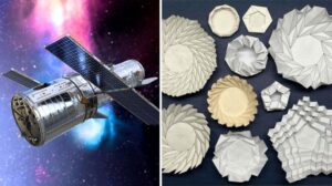 Il design di veicoli spaziali pieghevoli potrebbe essere migliorato con i modelli antichi di origami giapponesi