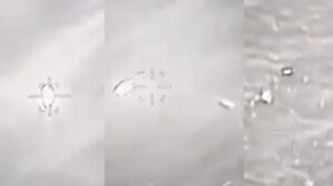 Un video mai visto prima mostra un oggetto simile a un UFO assorbire un missile Hellfire statunitense e svanire