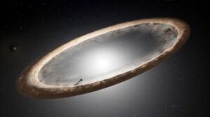 Gli astronomi decifrano la danza eccentrica della polvere attorno all anello della stella Fomalhaut