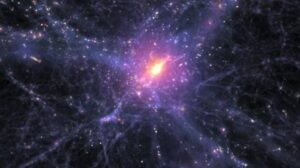 Campi magnetici miliardi di volte più deboli di un magnete da frigorifero modellato nell'universo primordiale