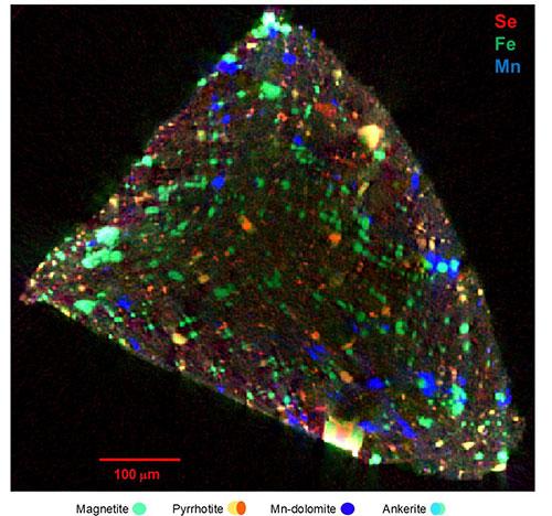 Minerale dell'asteroide Ryugu
