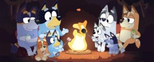 bluey campeggio