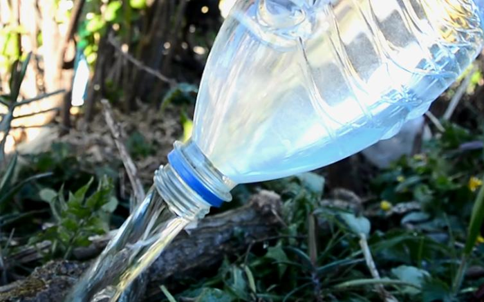 Acqua superraffreddata.