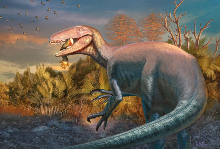 Ricostruzione della vita di Joaquinraptor