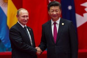 Vladimir Putin e Xi Jinping