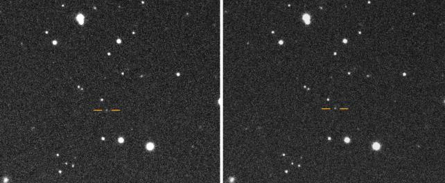 Asteroide Nascosto Near-Earth Scoperto Nascosto nel Riflesso del Sole