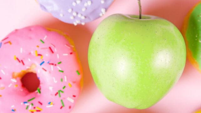 GreenApplePinkDonutCloseUpsPinkBackground-642x361-1.jpg